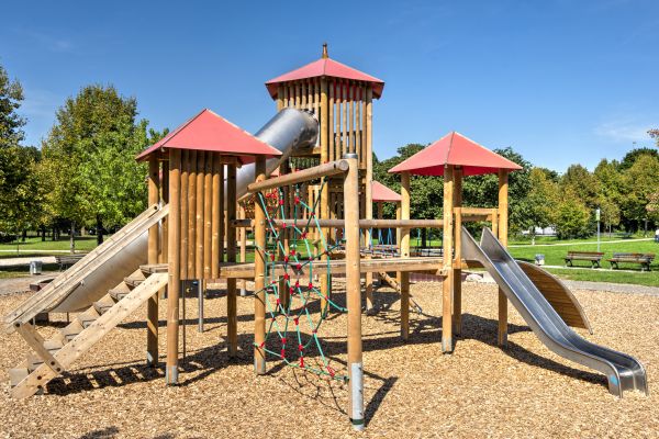 Playground Mulching Service in Oconomowoc