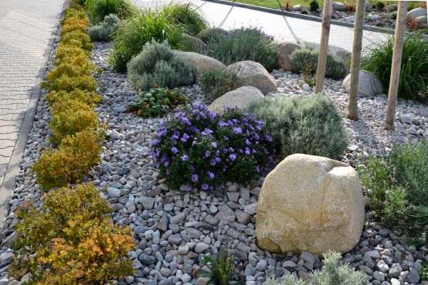 Decorative Rock Installation in Oconomowoc